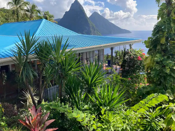 Labagatelle Villa: A Secluded Hillside Retreat with Spectacular Piton Views in Saint Lucia