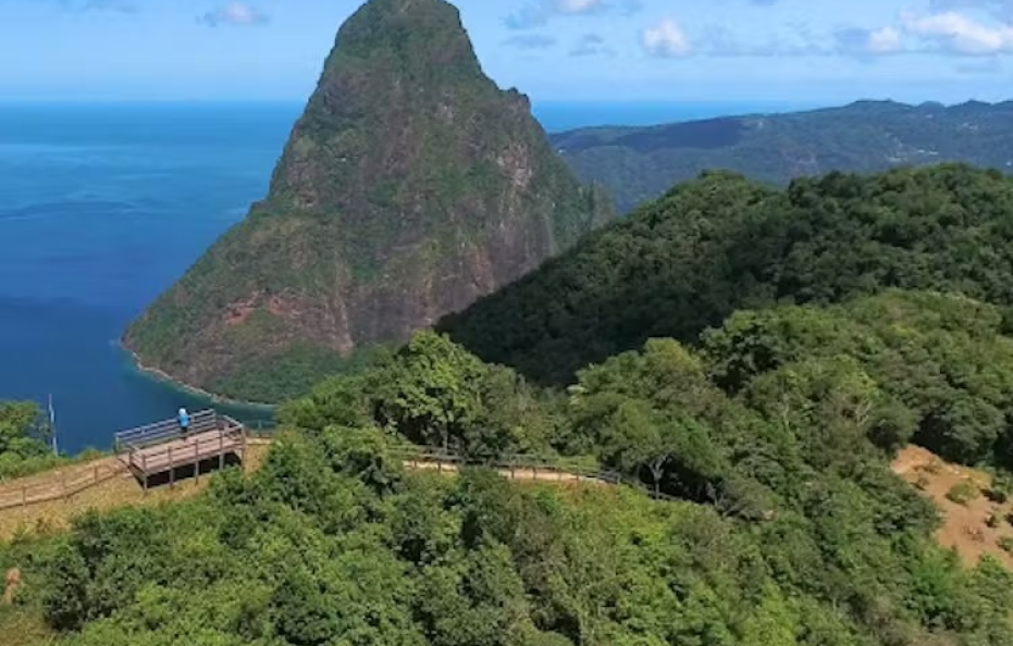 Tropical Paradise View, Saint Lucia – A Hidden Gem with Stunning Coastal Vistas